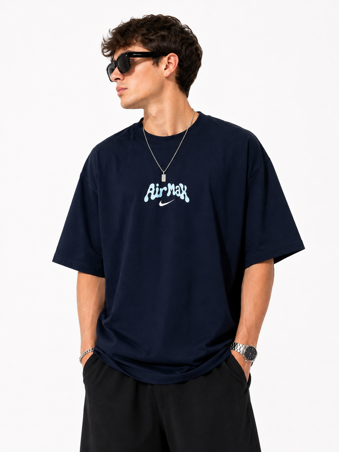 Camiseta Nike Air Max Cartoon Oversized