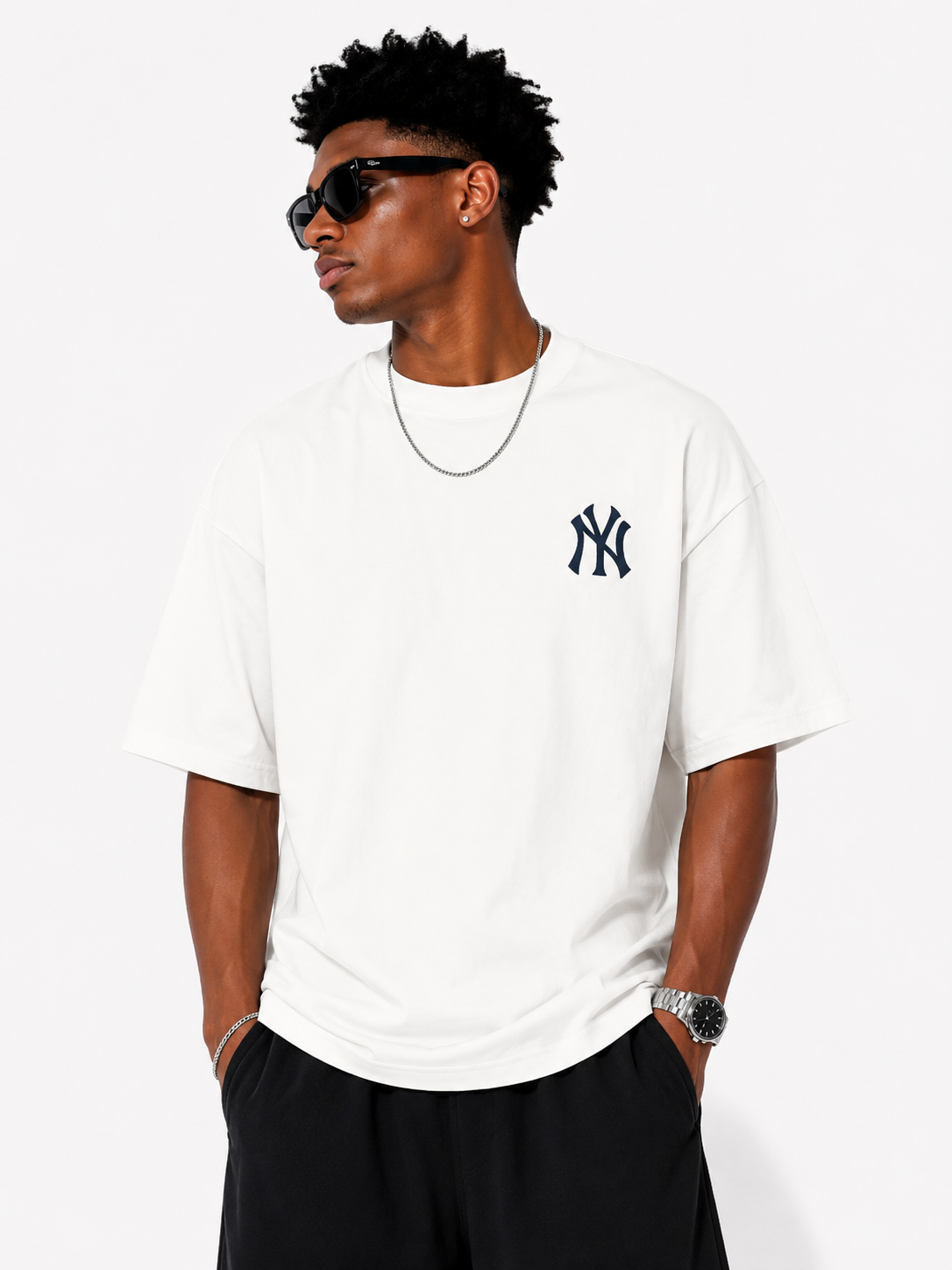 Camiseta New York Paisley Oversized