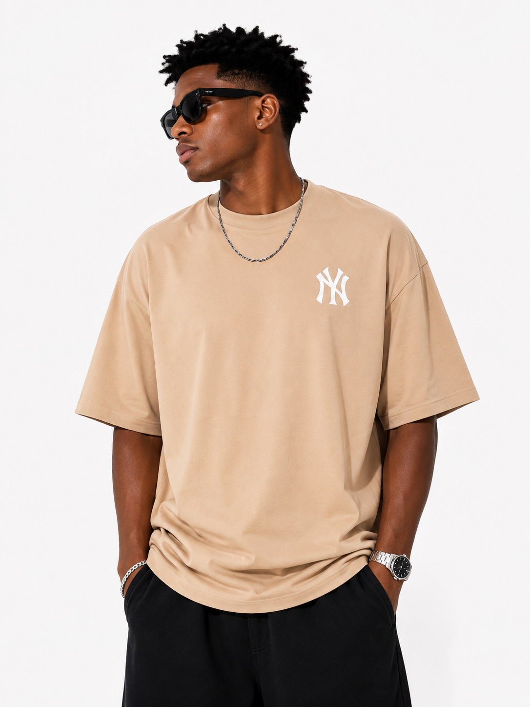 Camiseta New York Paisley Oversized